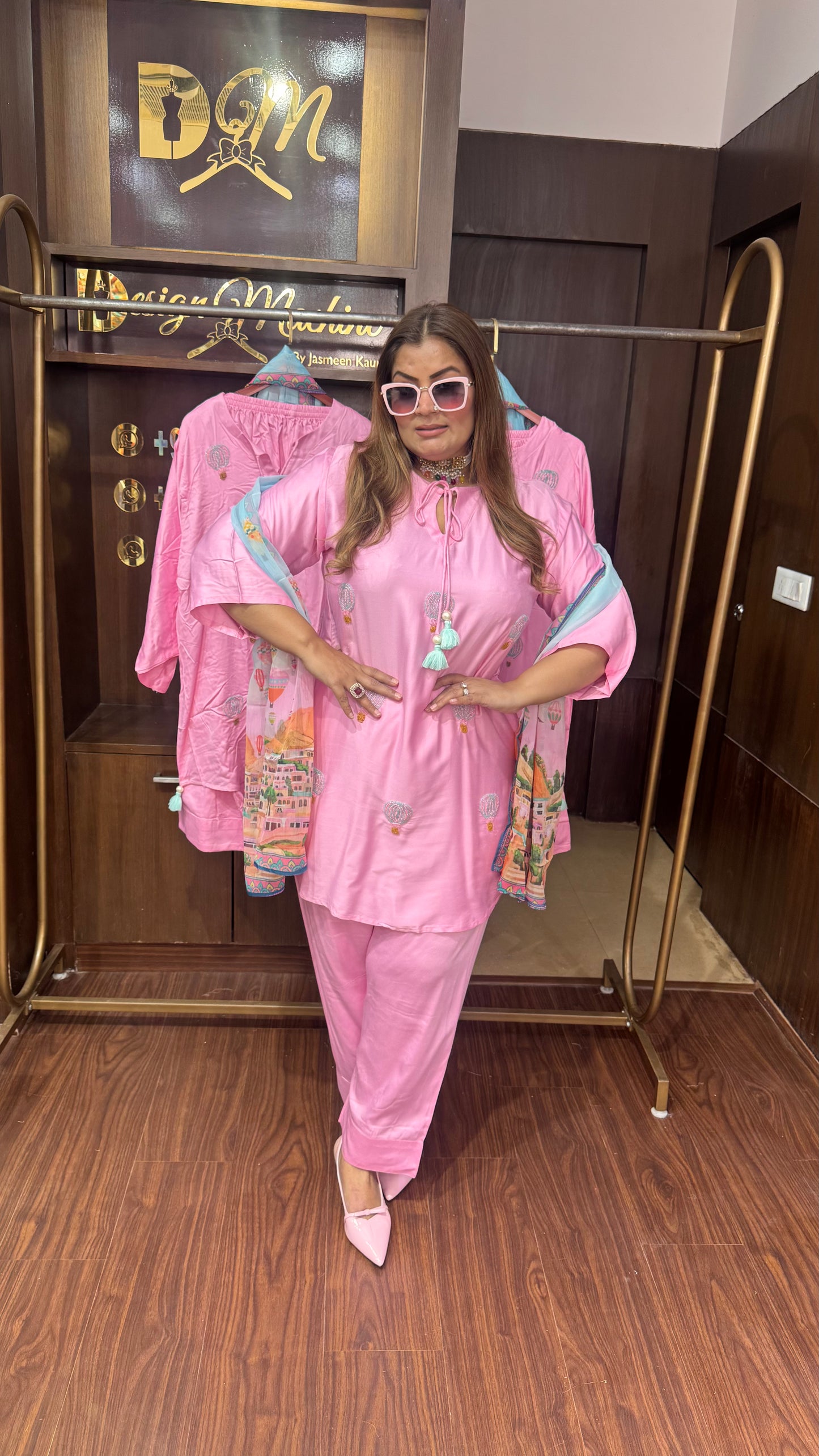 Azvella (Cotton Silk Suit)