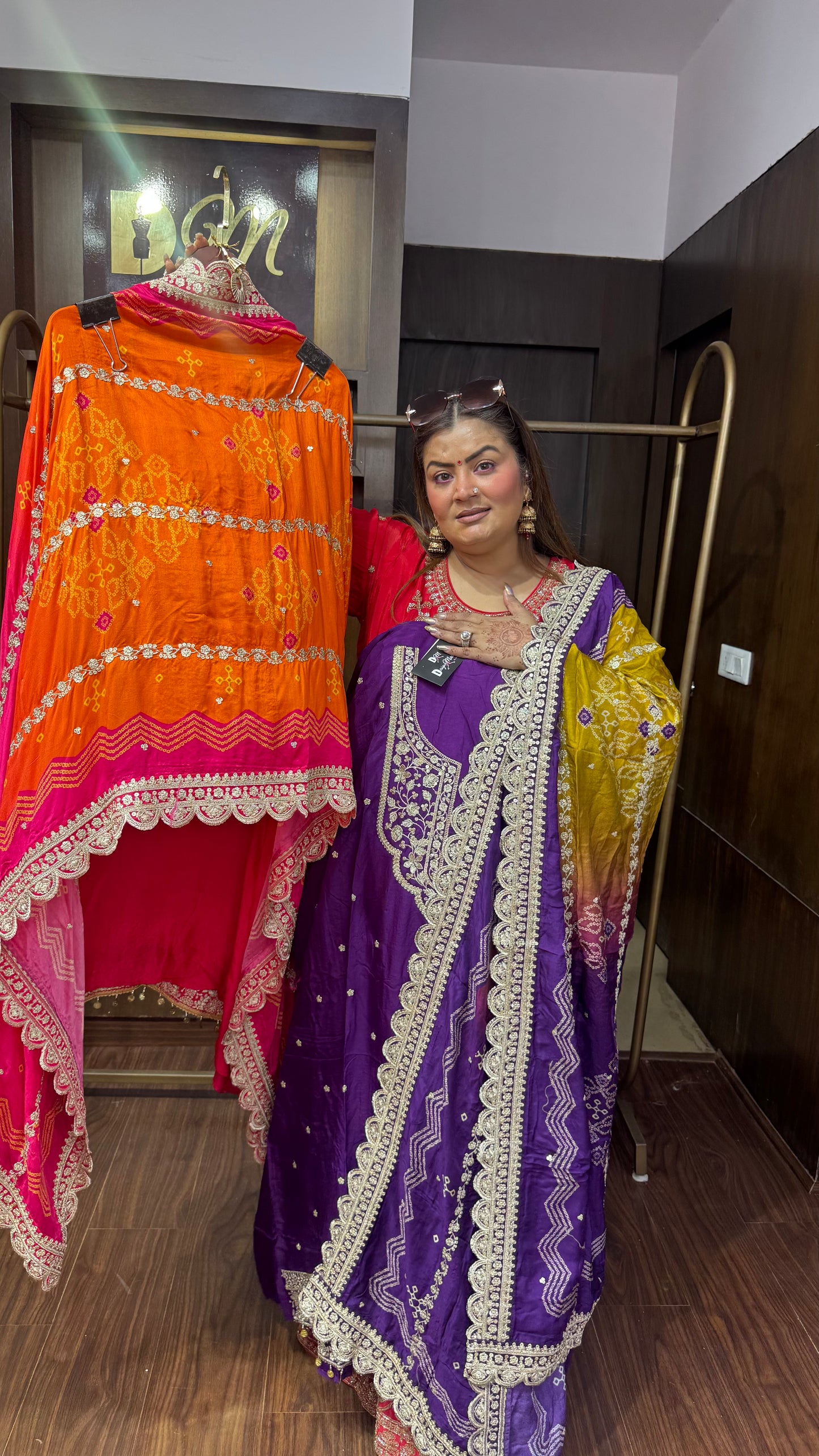 Aavya Pure Chunon Unstitched Suit
