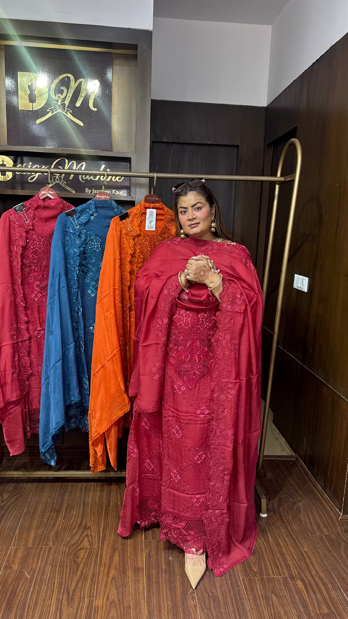 Anaya Cotton Unstitched Suit