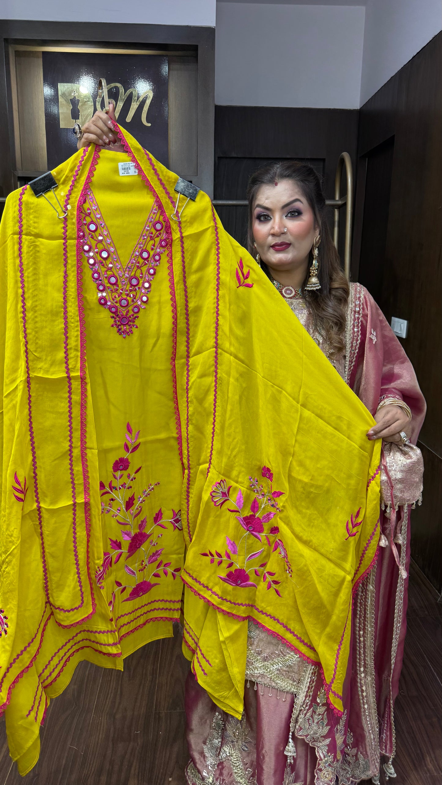 Ritina (Silk Fabric Unstitch Suit)
