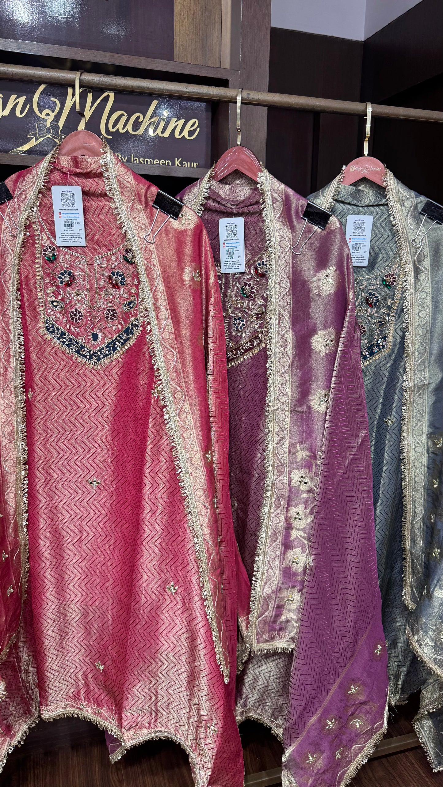 Meher Glass Tissue Suit