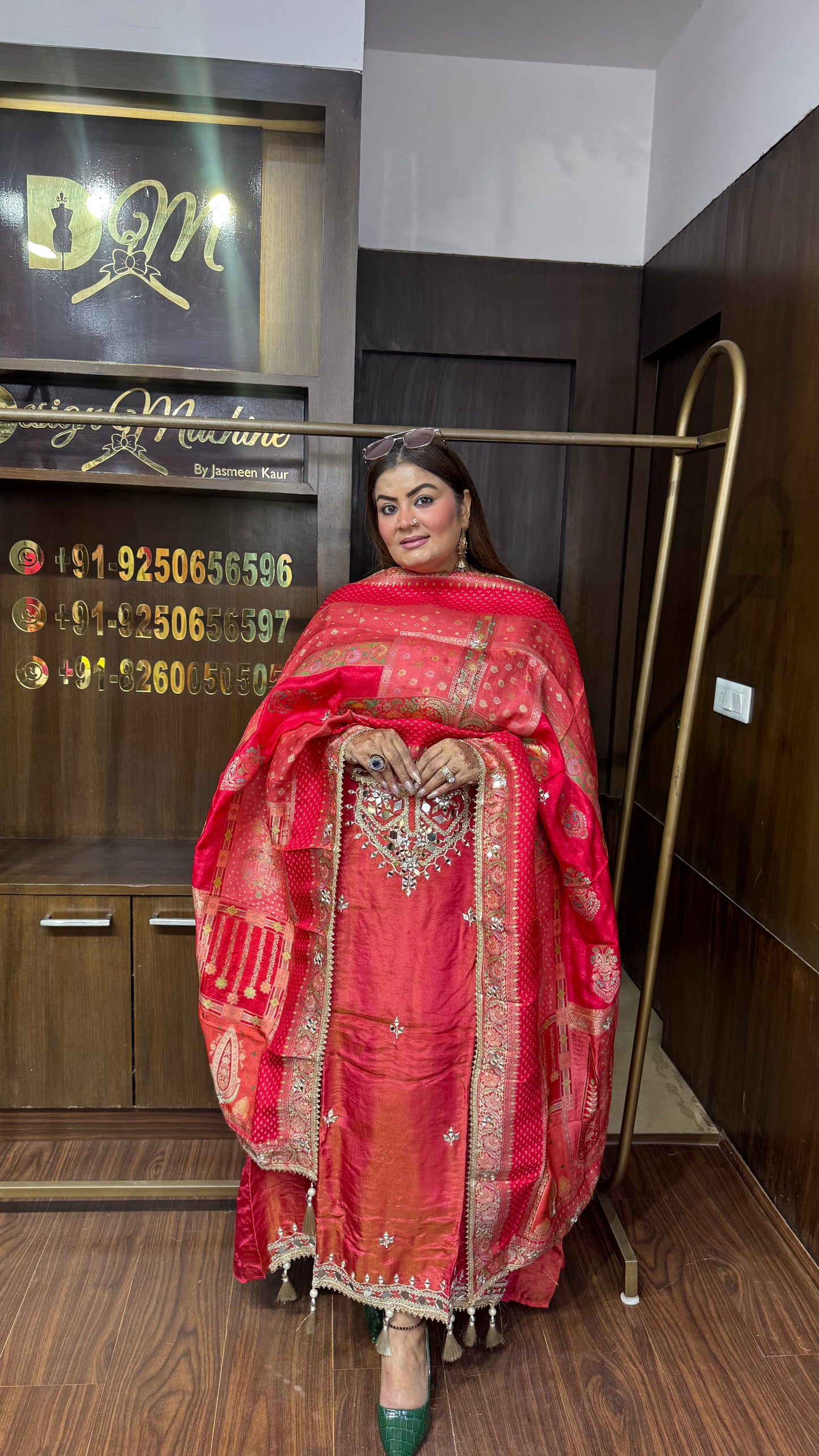 Elina Georgette Suit