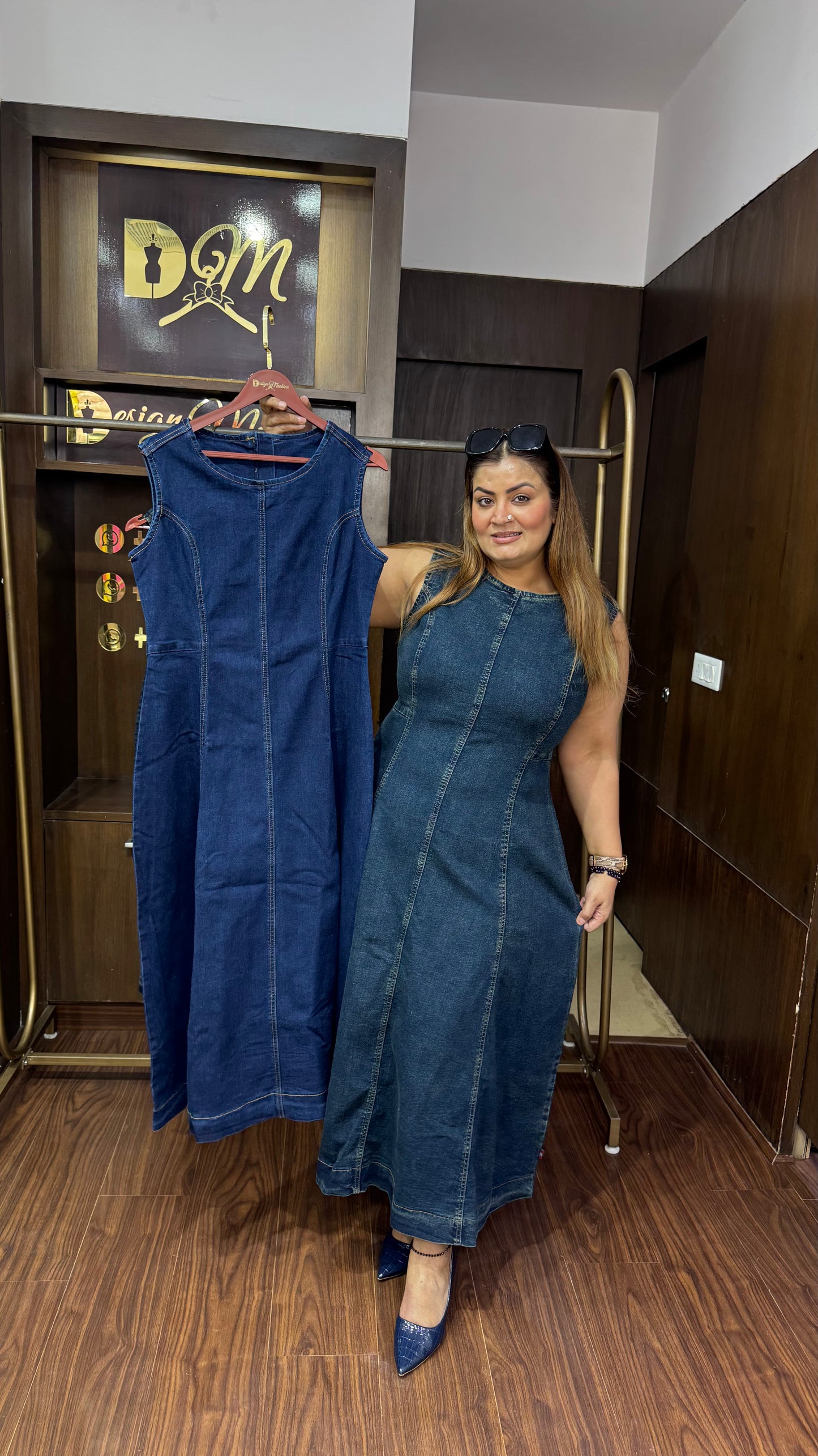 Aurona (Denim Dress)