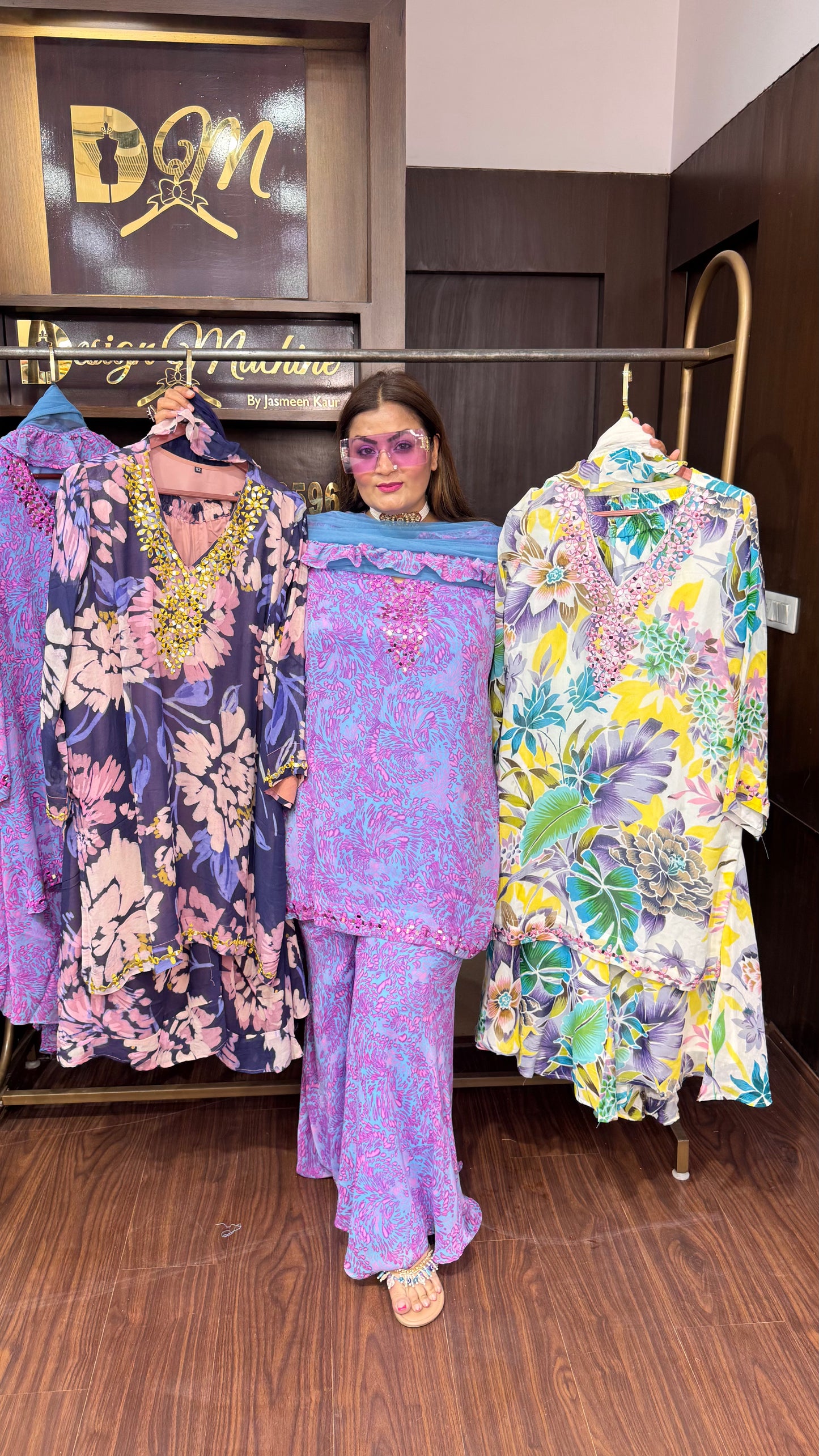 Zanira (Georgette Sharara Suit)