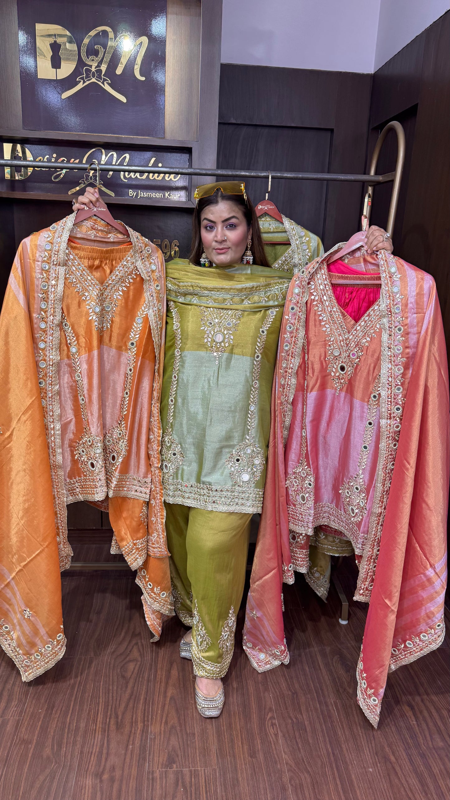Sheesh Noor Patiala SUit