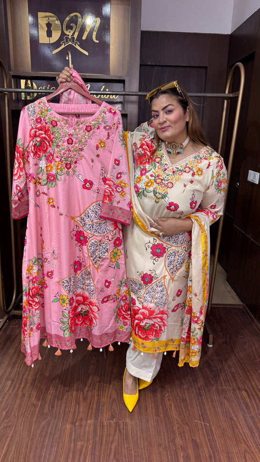 Zayra Luxe Crepe Set