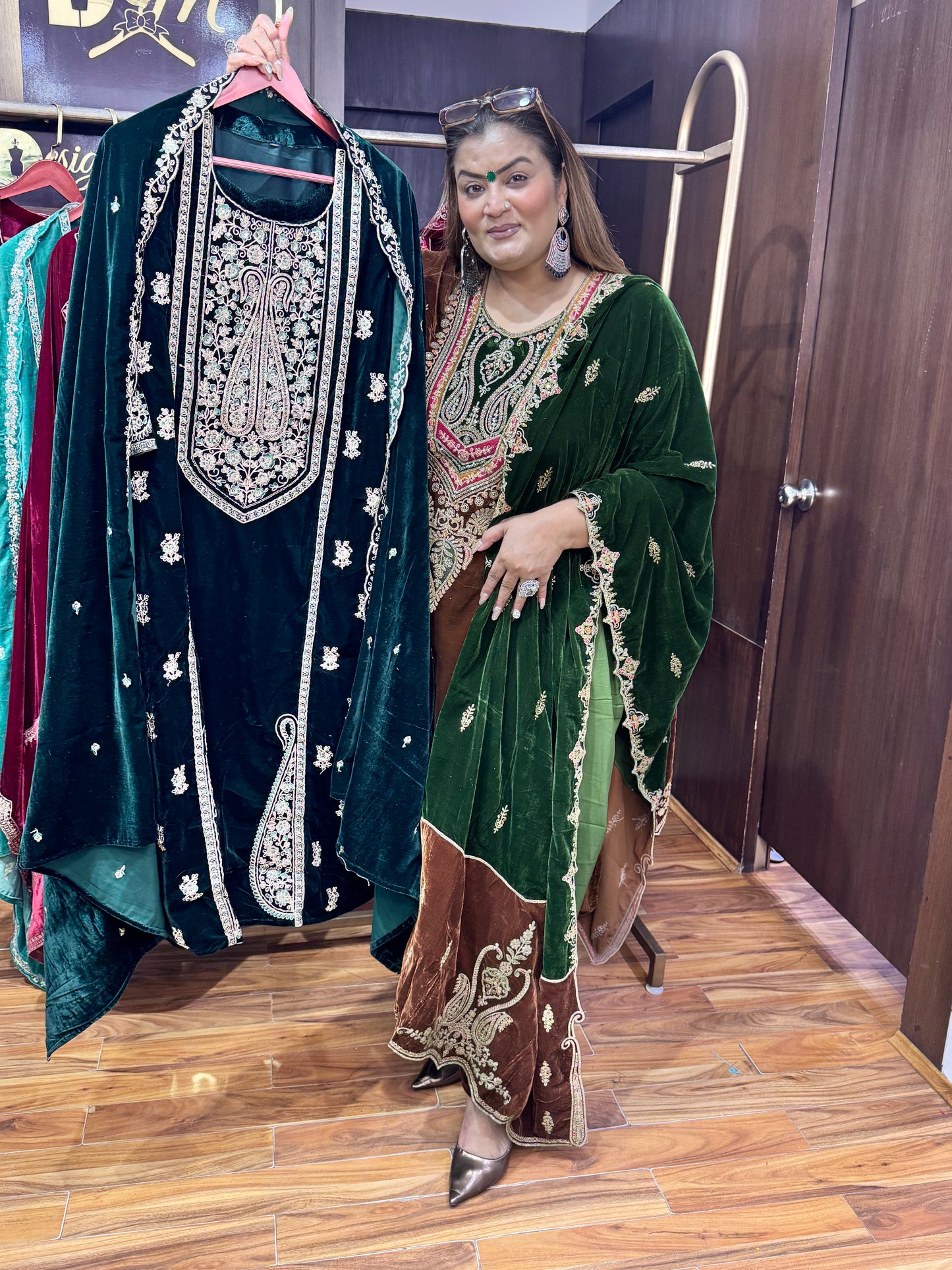 Mughal Velvet (Suit)