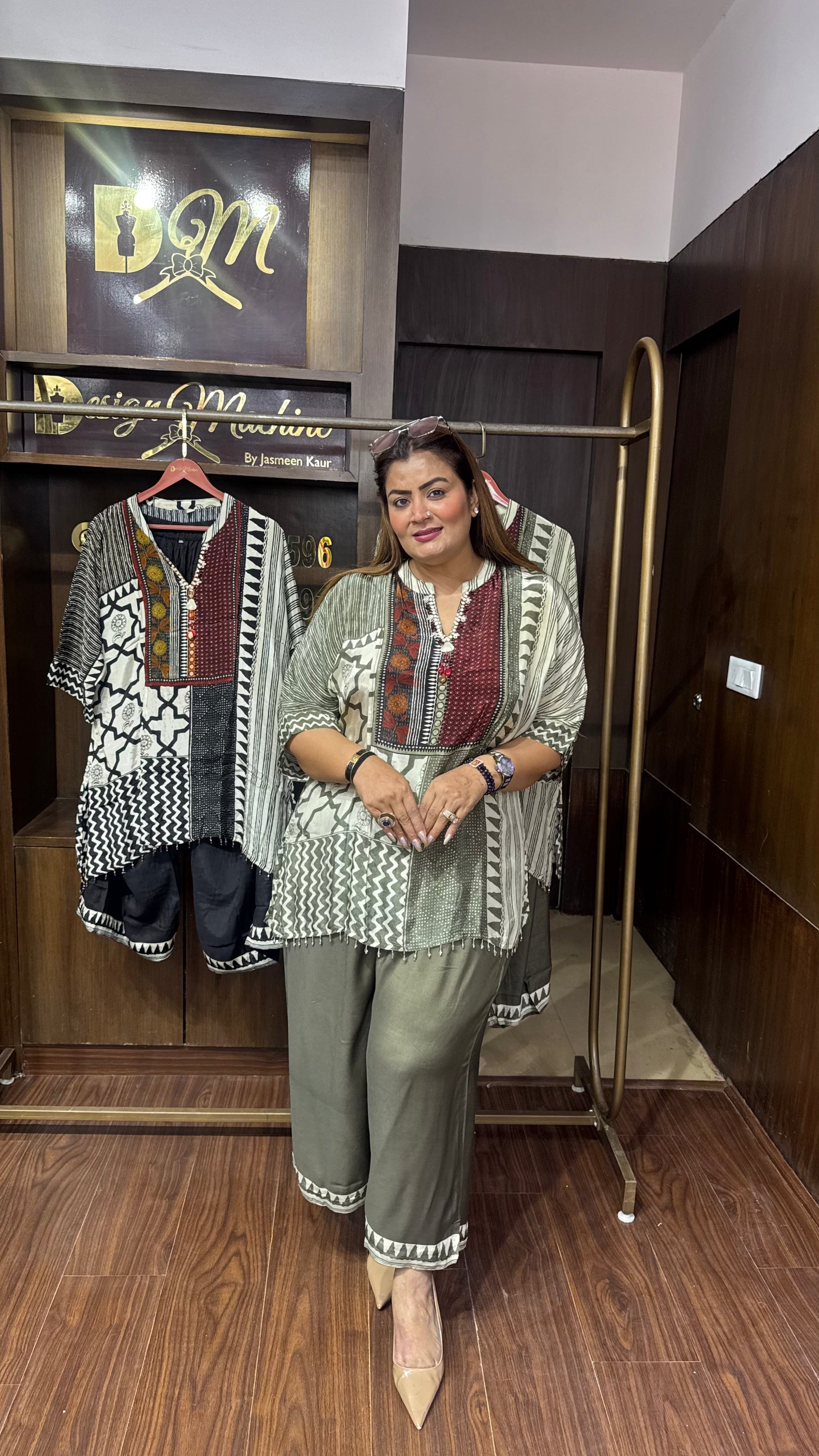 Zariya Pure Crepe Cordset