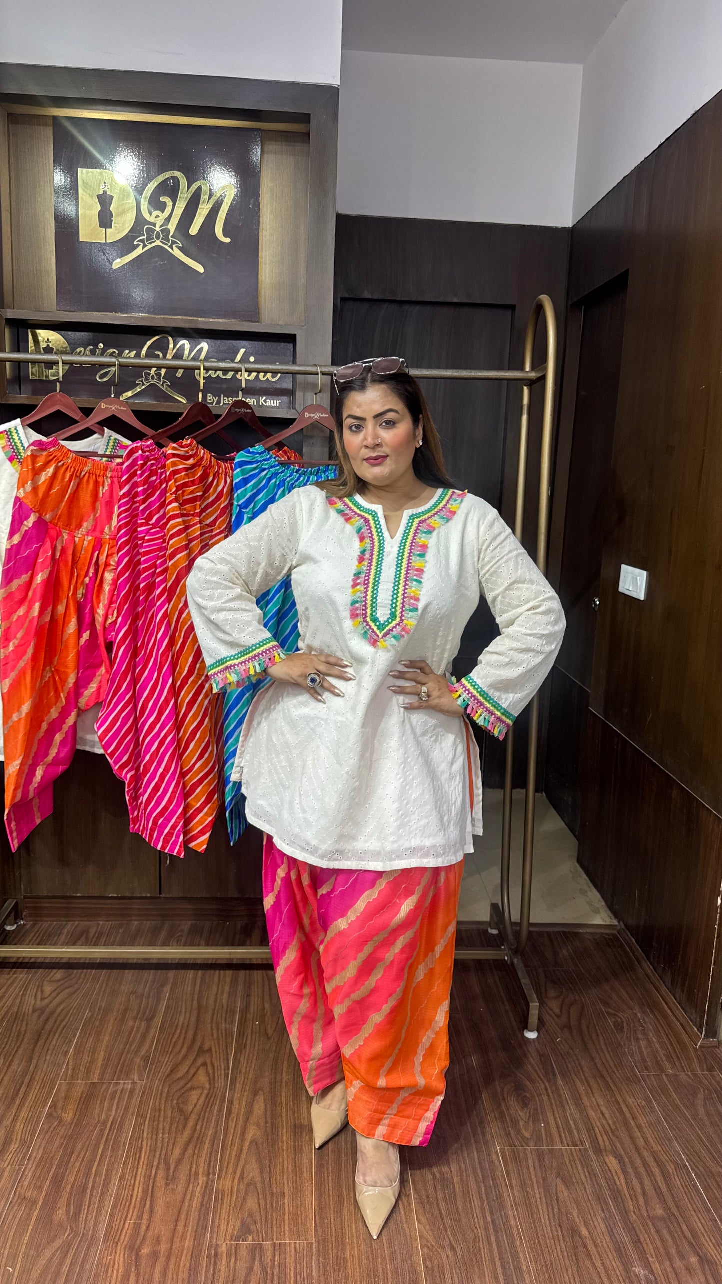 Saanvi Kota Doria Cordset