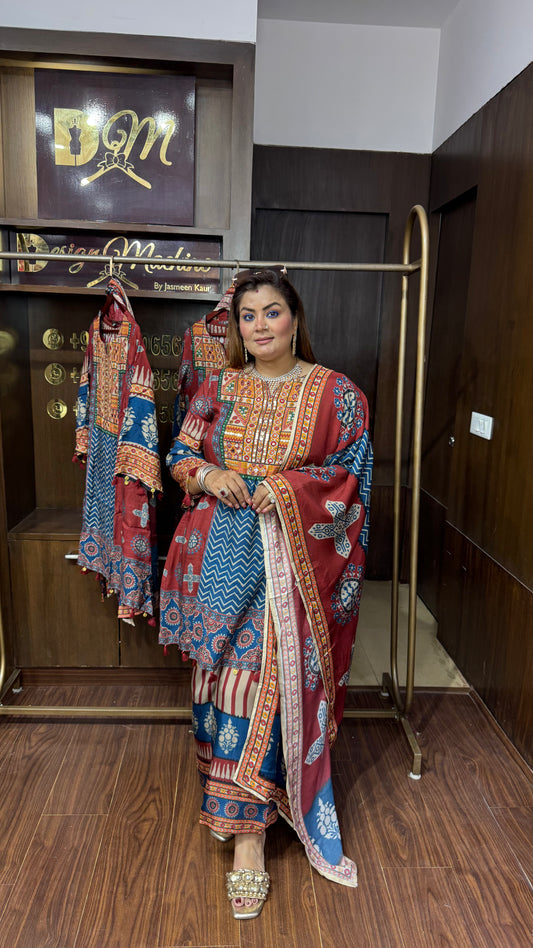Sataksahii (Malmal Cotton Suit)