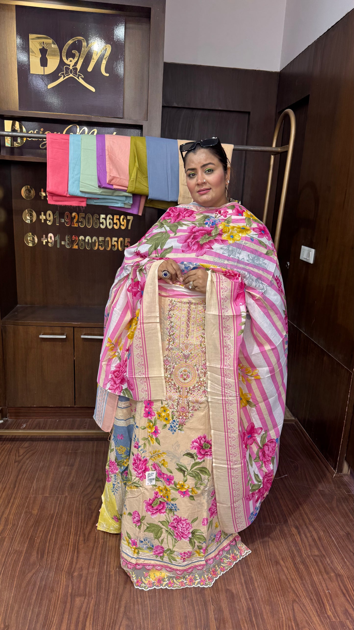 Iqra (Cotton Unstitch Suit)