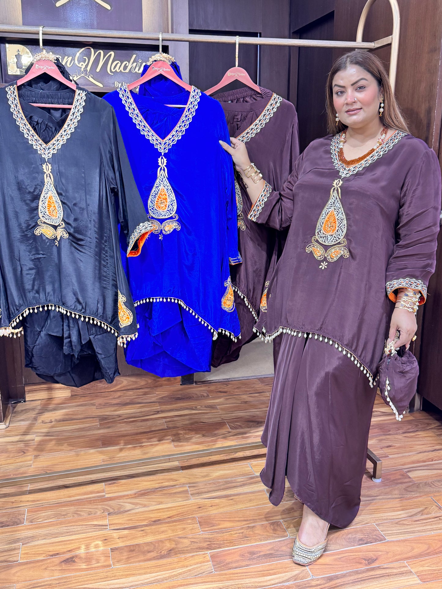 Serene Crepe Ensemble (Cord-Set)