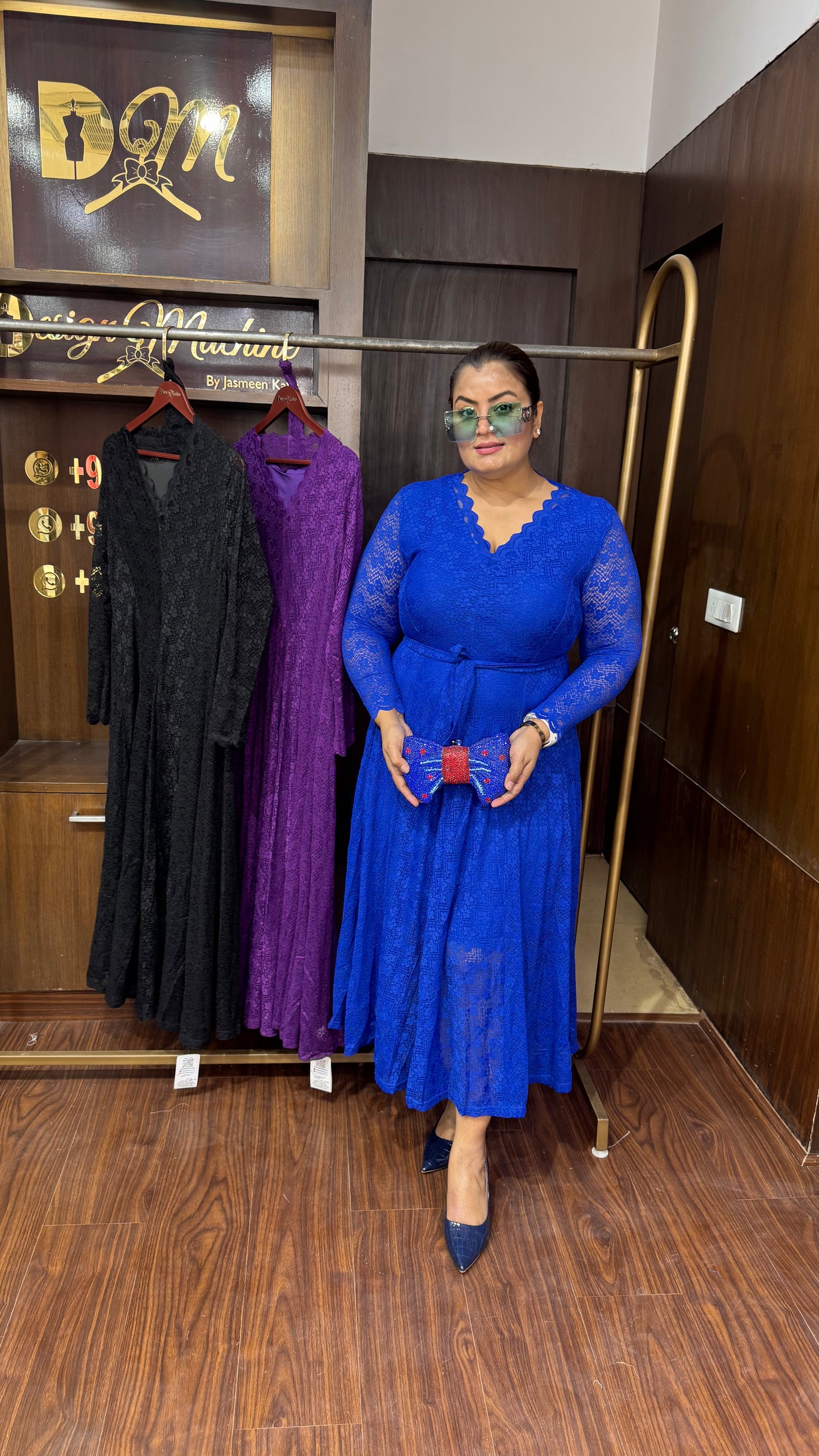 Azvella (Imported Fabric Dress)
