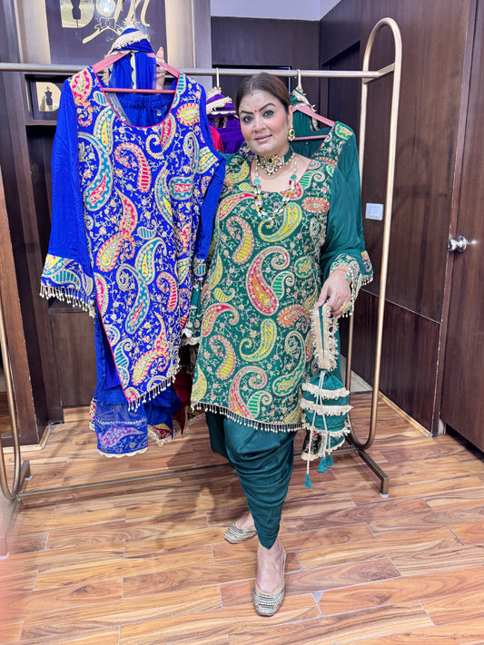 Zohra Collection Crepe (Suit)