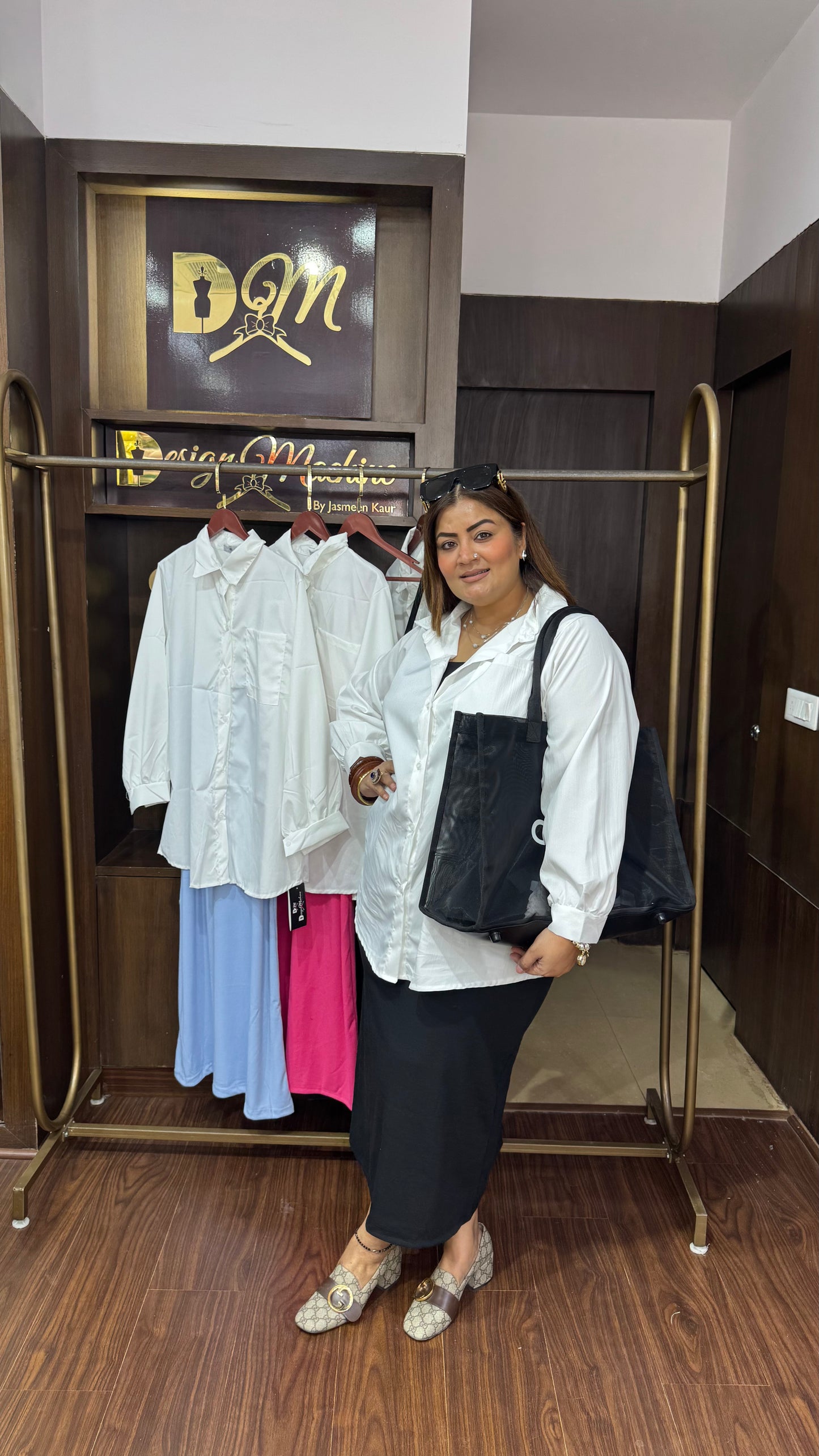 Nyravelle (Imported Fabric 2 Piece Shirt & Dress)