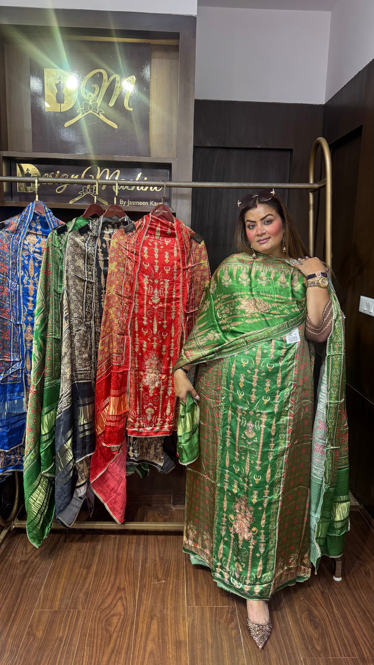 Meher Gajji Silk Suit