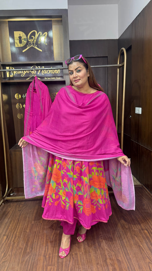 Orniva (Cotton Anarkali)
