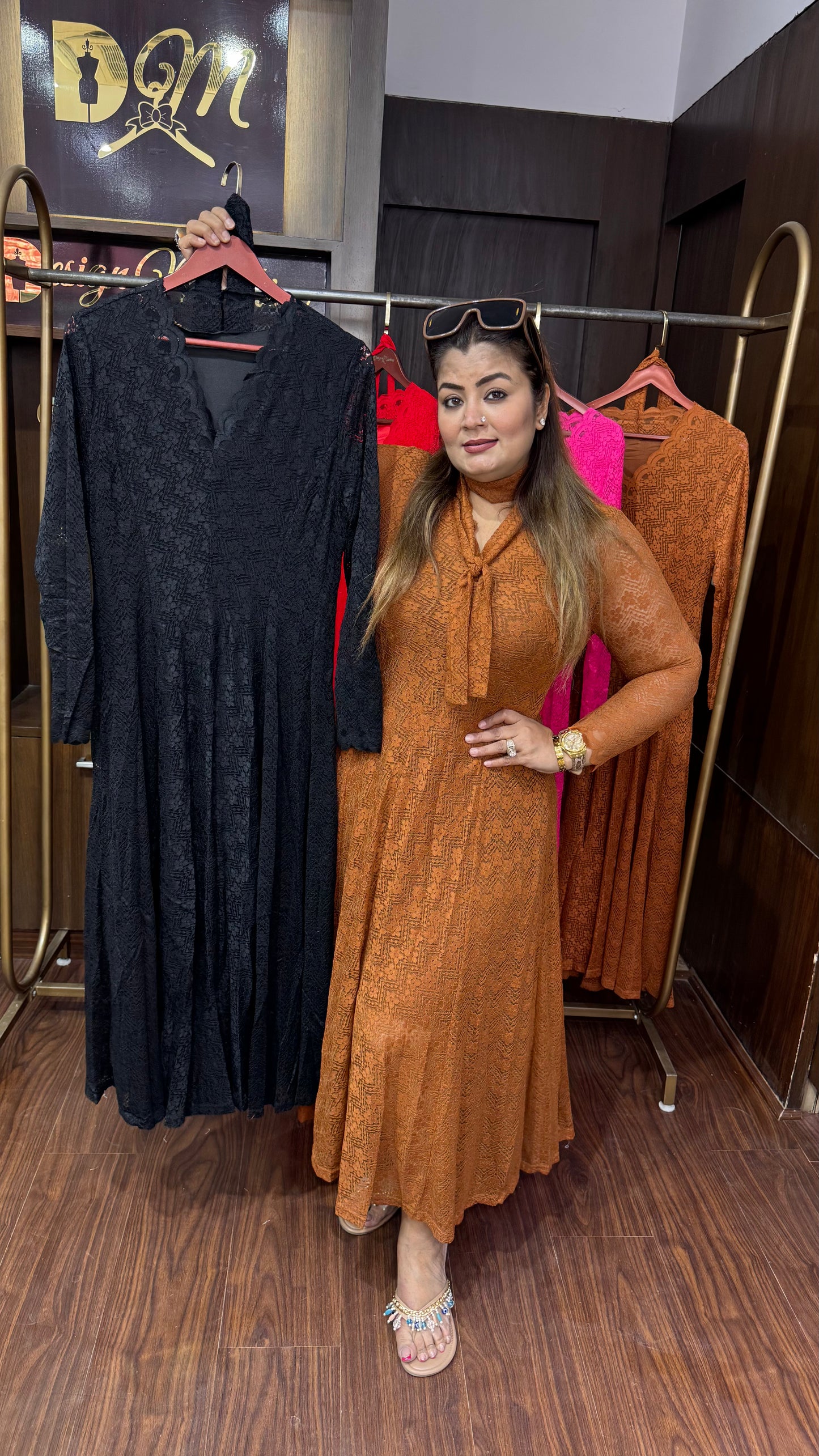Zyravia (Imported Fabric Dress)