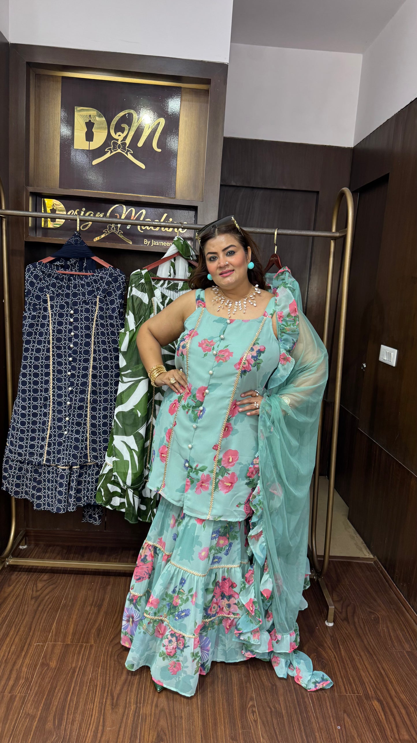 Georgette Sharara Suit