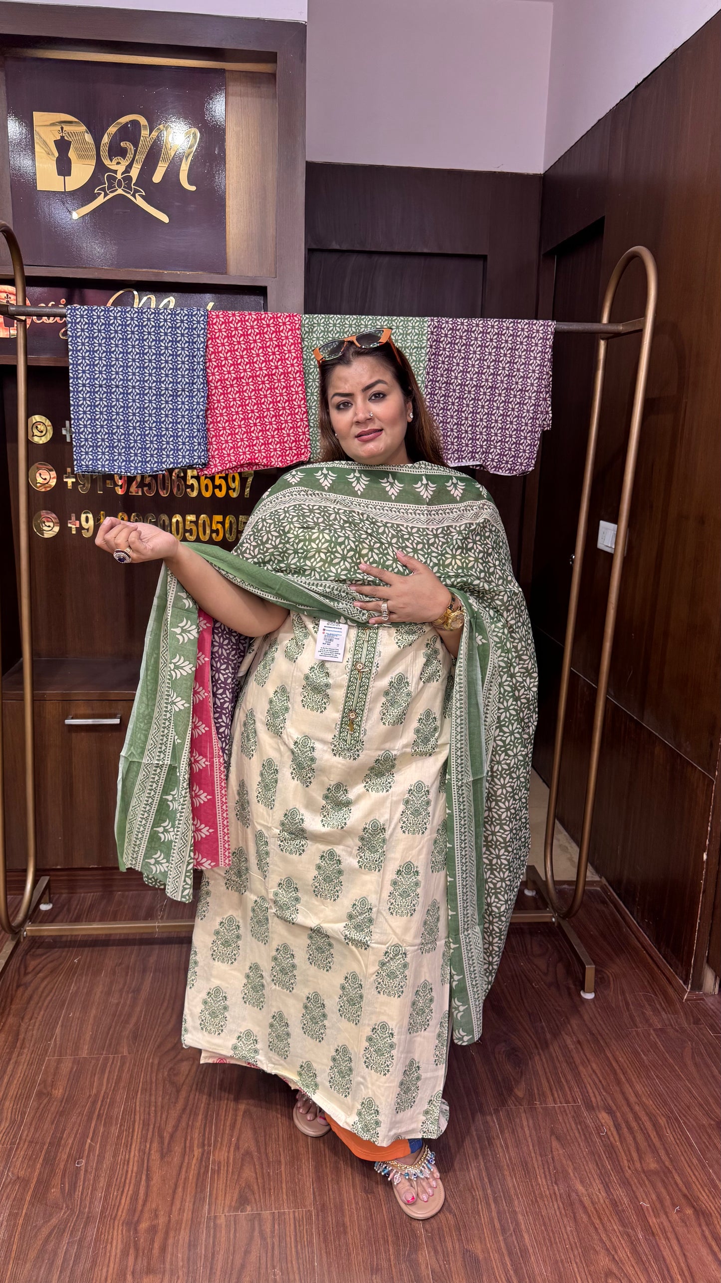 Velzora (Cotton Unstitch Suit)