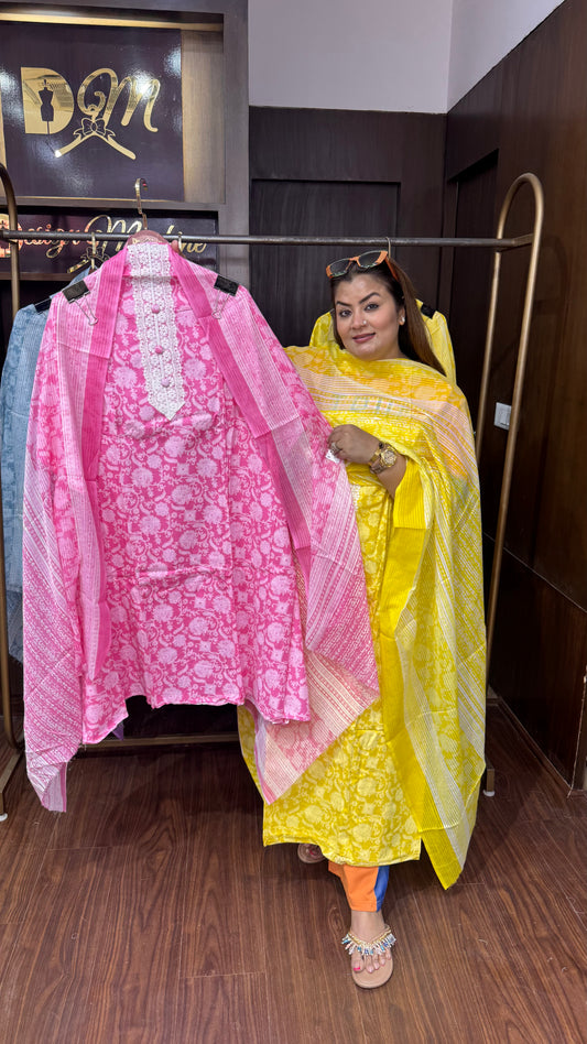 Veloura (Cotton Unstitch Suit)
