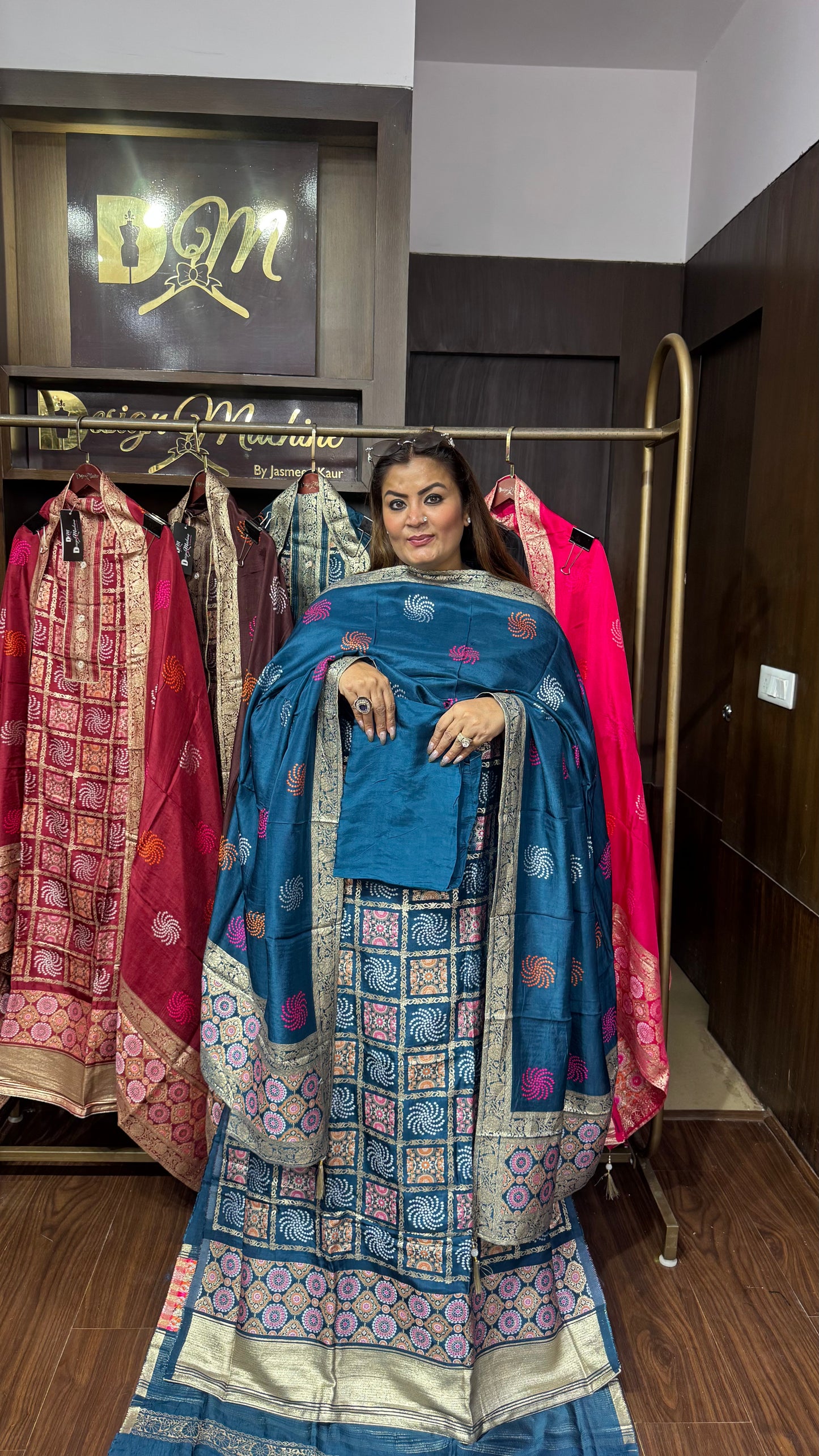 Aarika Cotton Silk Unstitched Suit