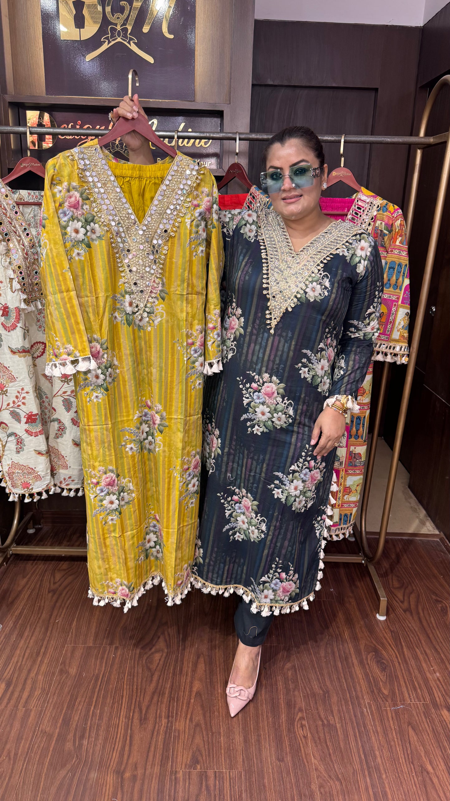Elara Soft Crepe Ensemble