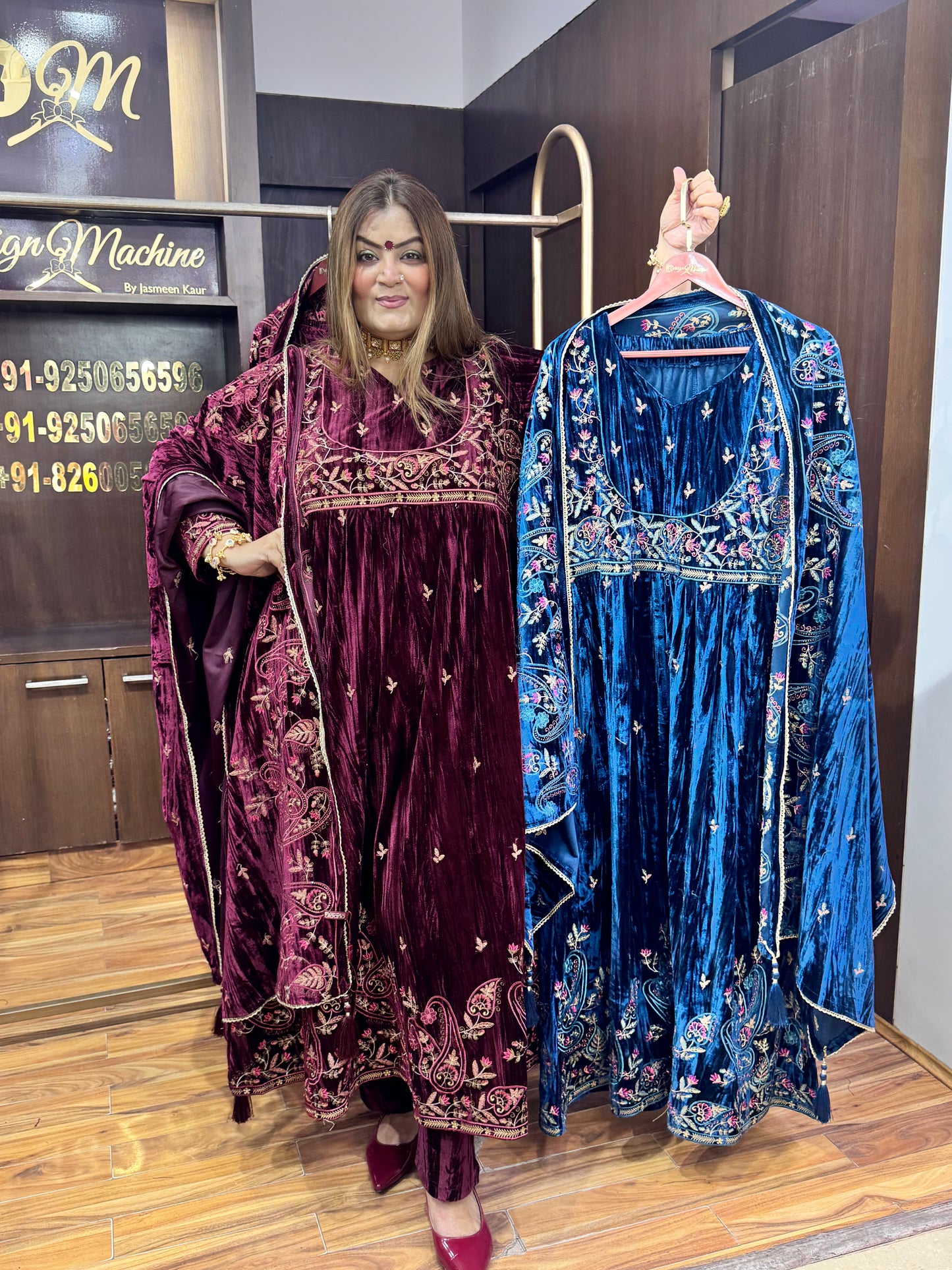 Charm Velvet (Anarkali)