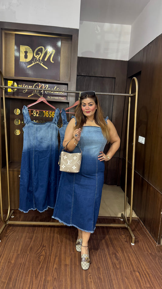 Elzelle (Denim Dress)