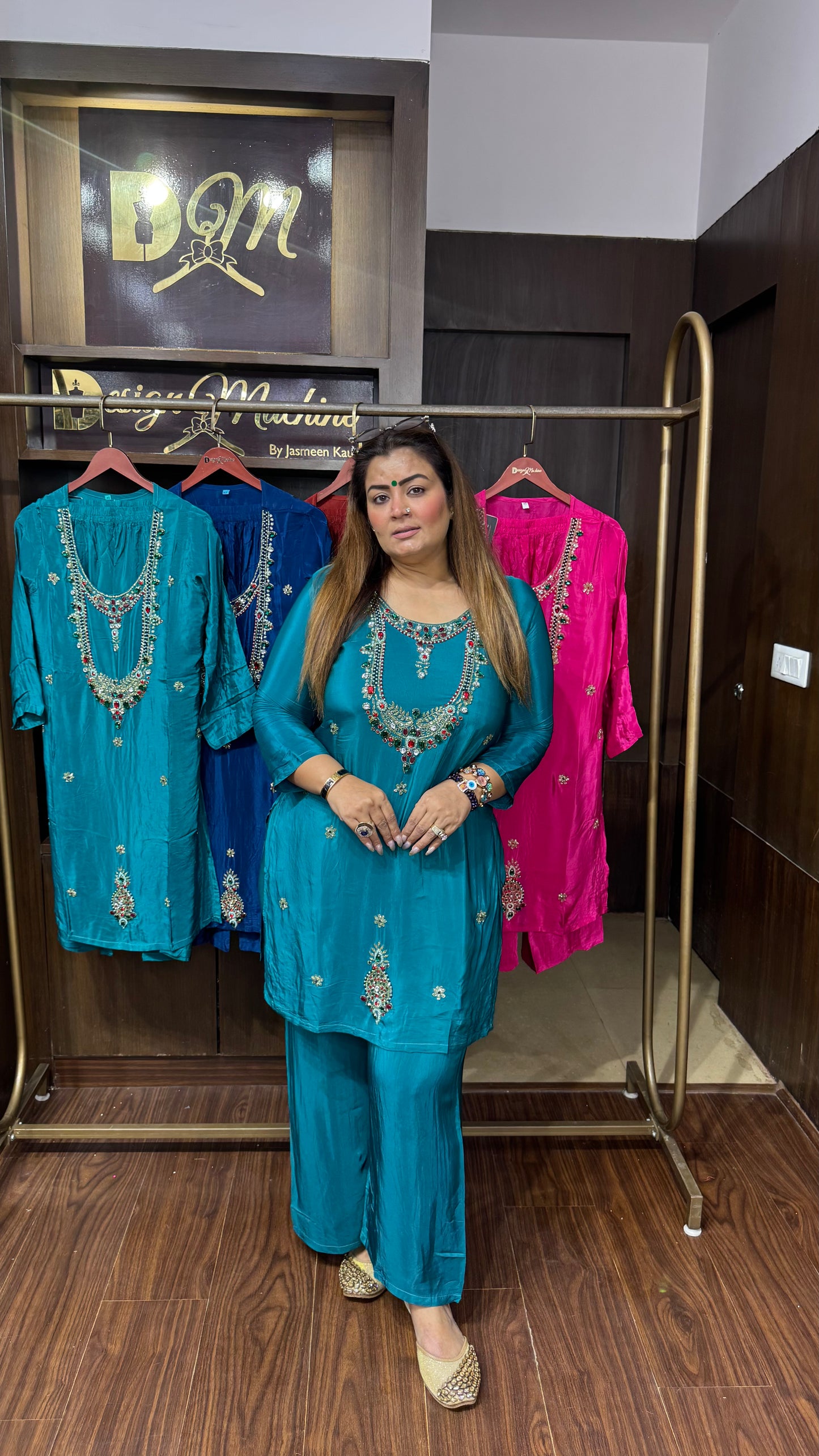 Reena (Pure Crepe Cordset)