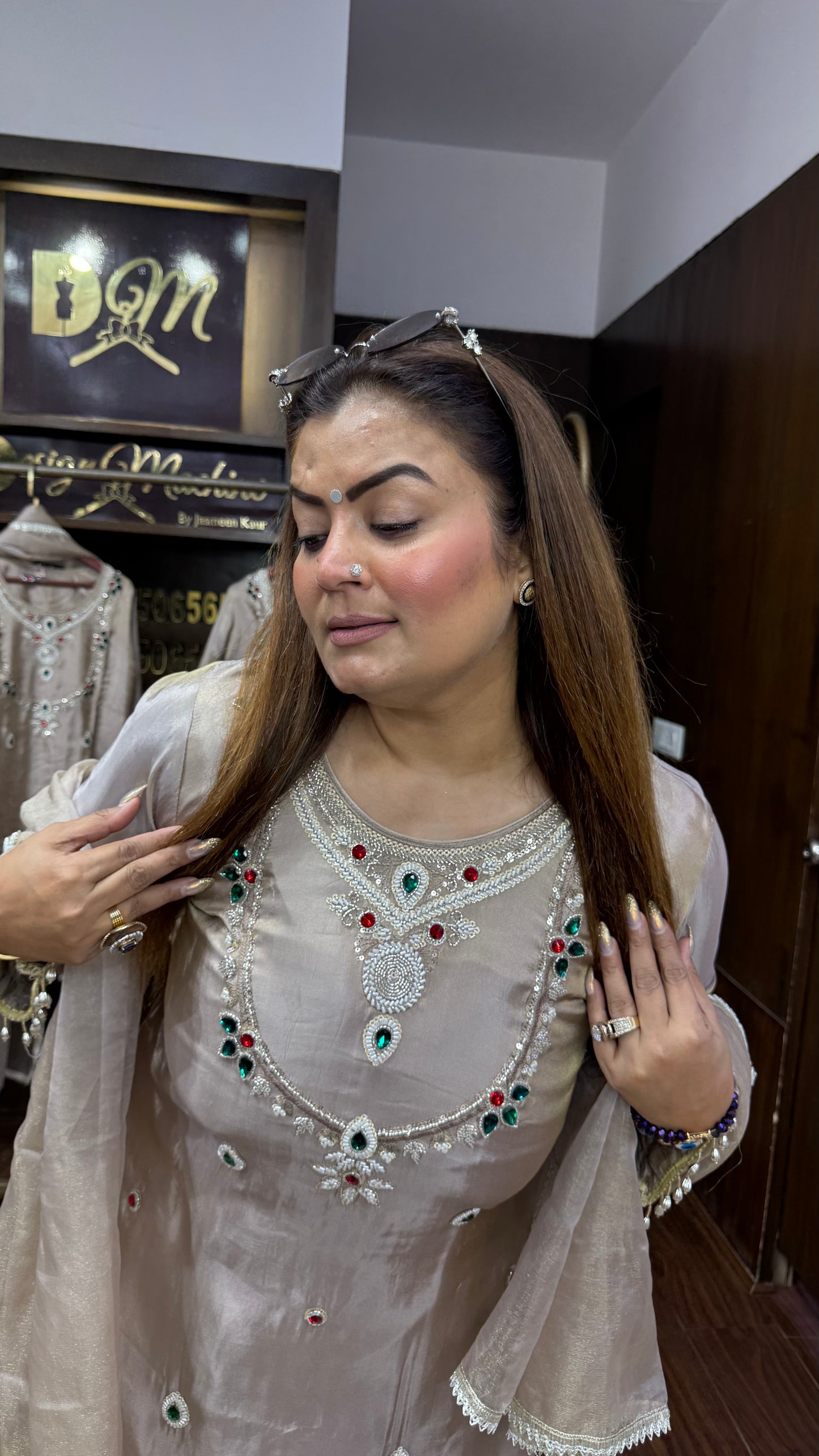 Kavya (Glass Tissue Suit)