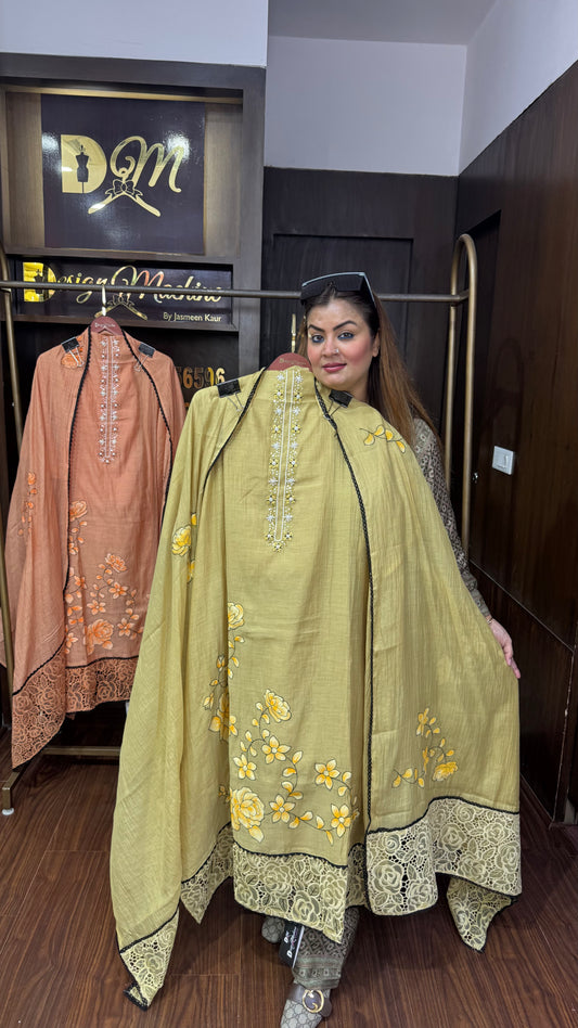 Nyrella (Malmal Cotton Unstitch Suit)