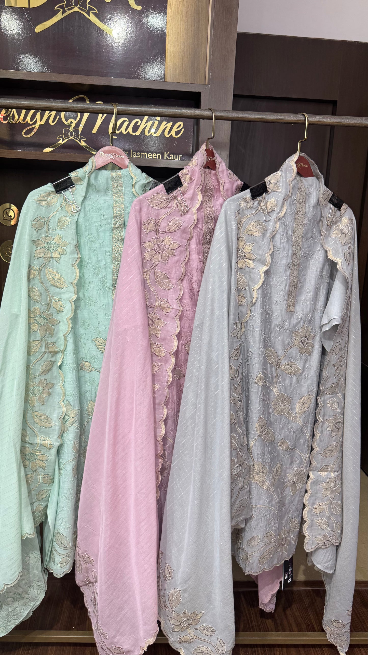 Veloriah (Malmal Cotton Unstitch Suit)