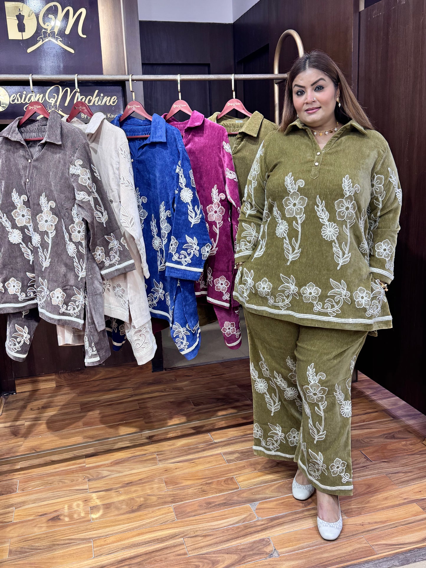 Royal Bloom (Velvet Cordset)