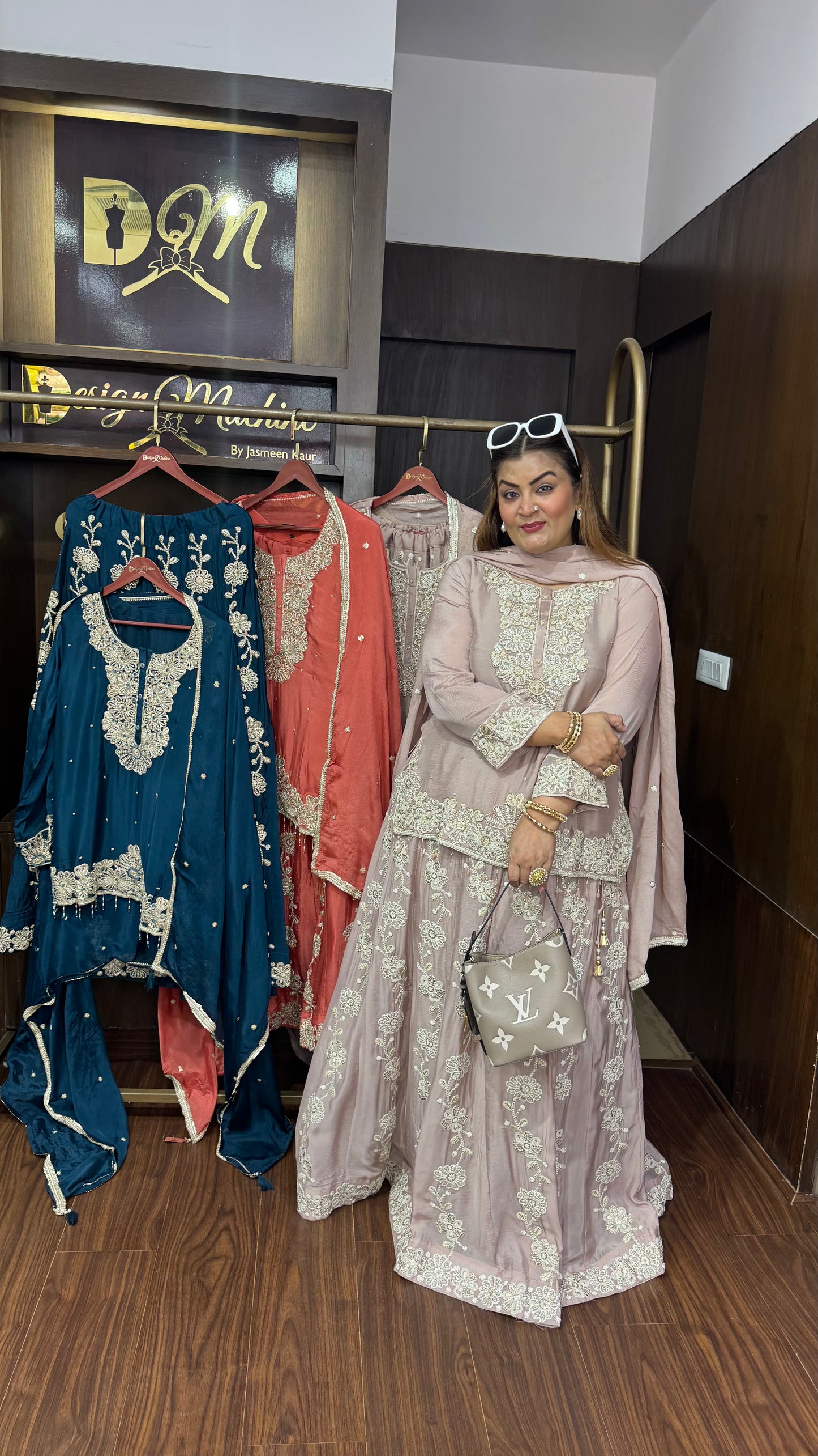 Avyra (Pure Chinnon Lehenga Suit)