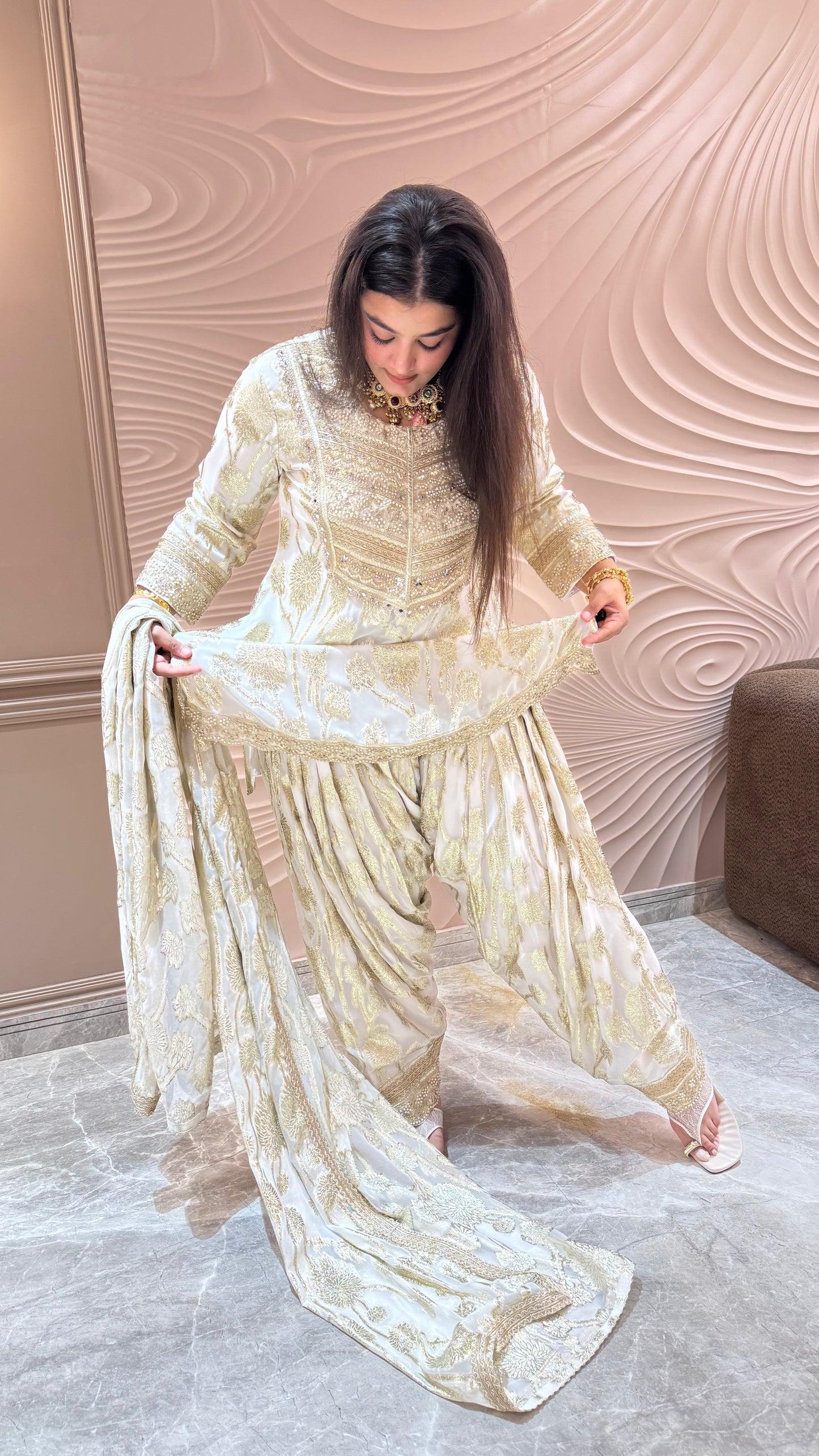 Royal Banarasi Glow Suit