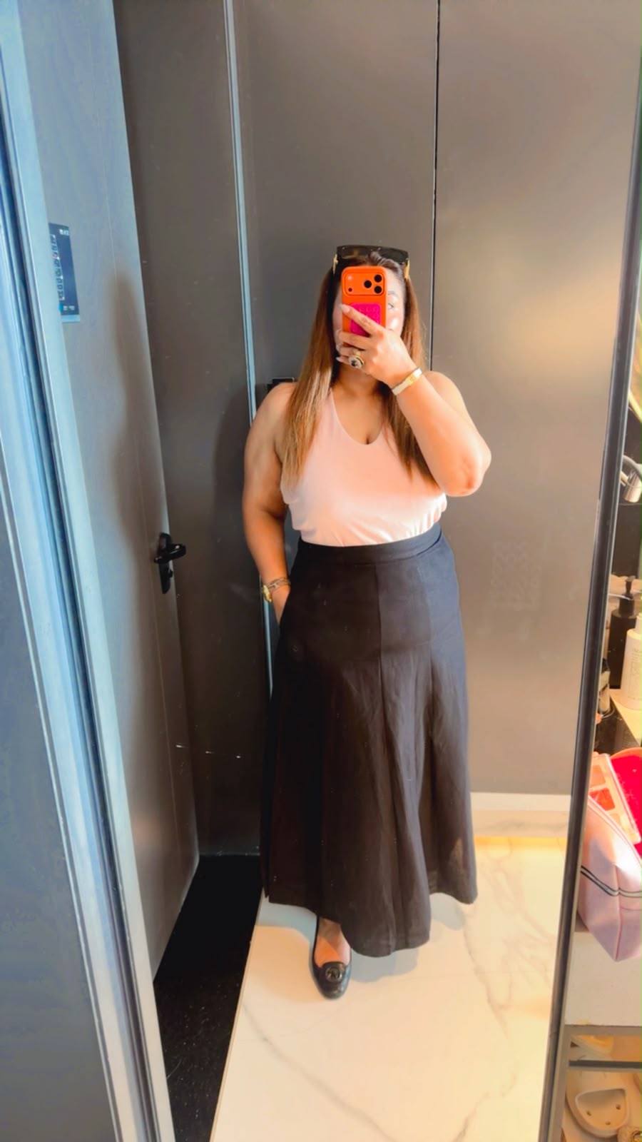 Linen Fabric (Skirt)