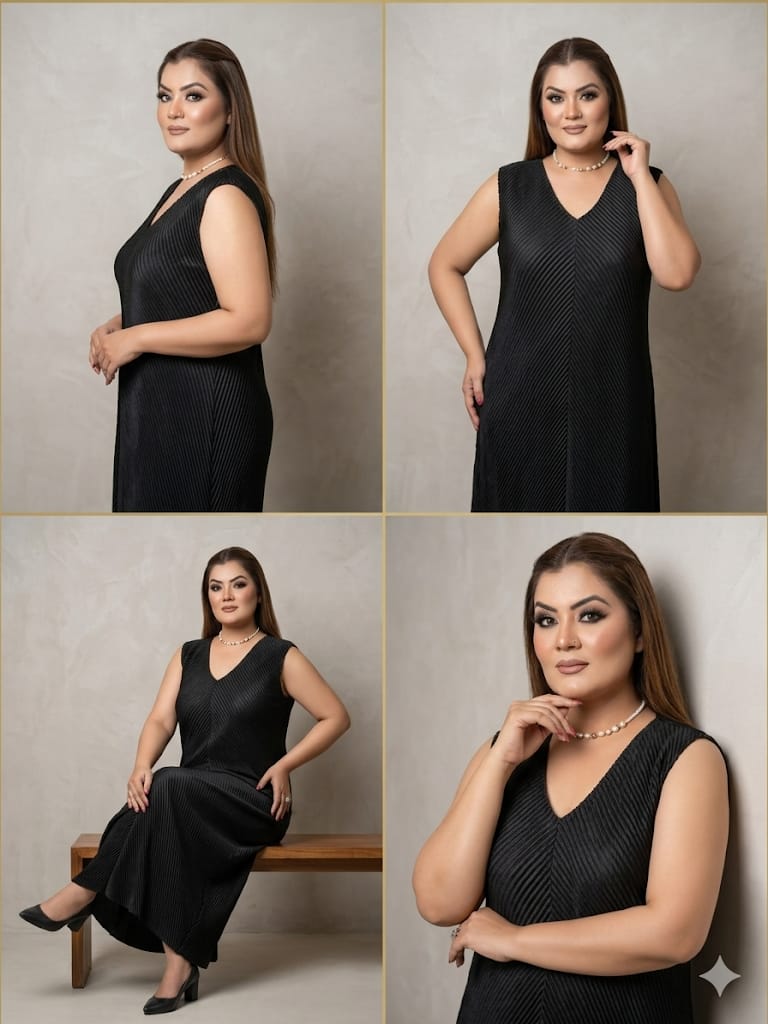 Elegant Black Dress (Magic)