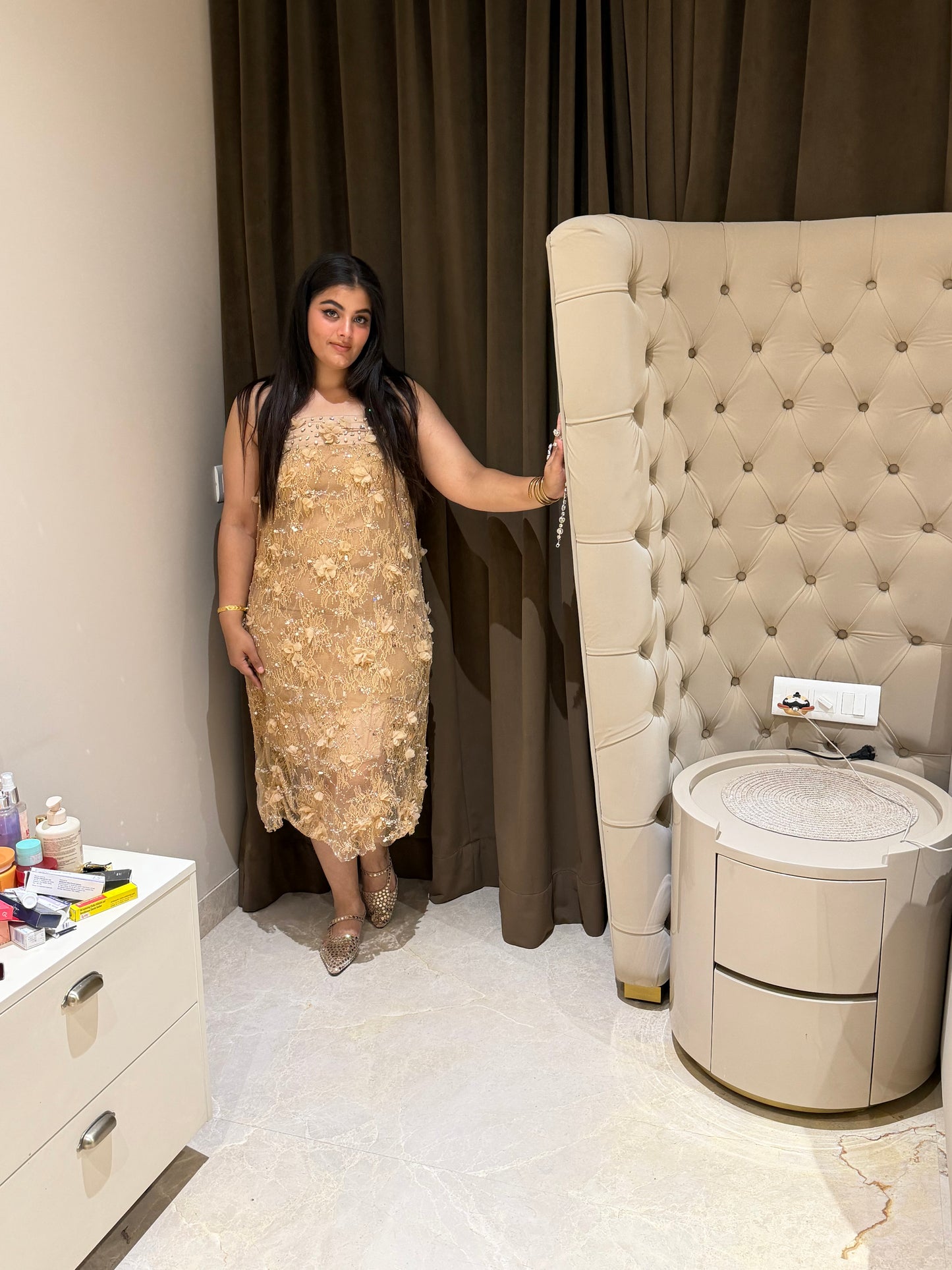 Hand premium dress