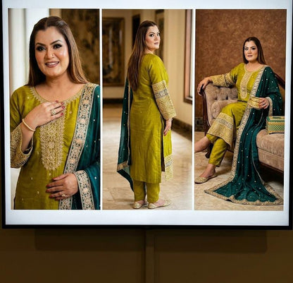 Mehendi Glow Collection (Silk)