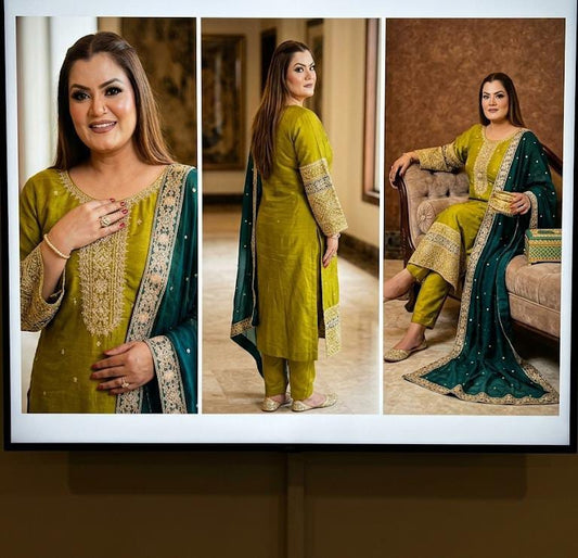 Mehendi Glow Collection (Silk)