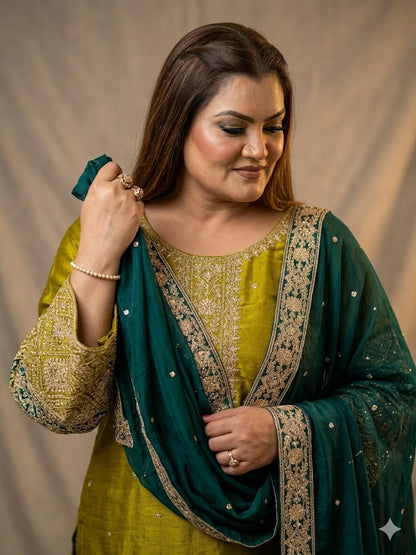 Mehendi Glow Collection (Silk)