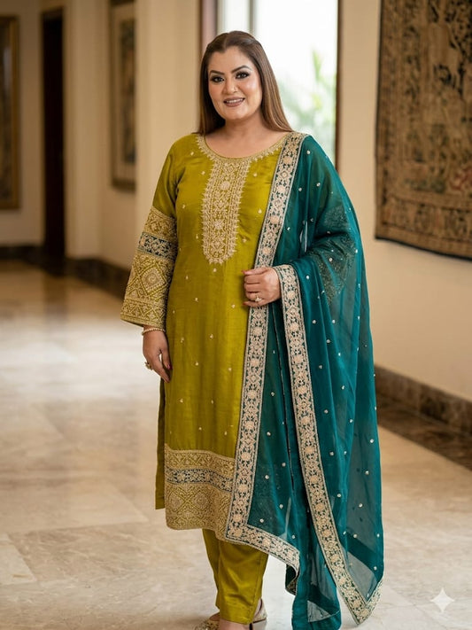 Mehendi Glow Collection (Silk)