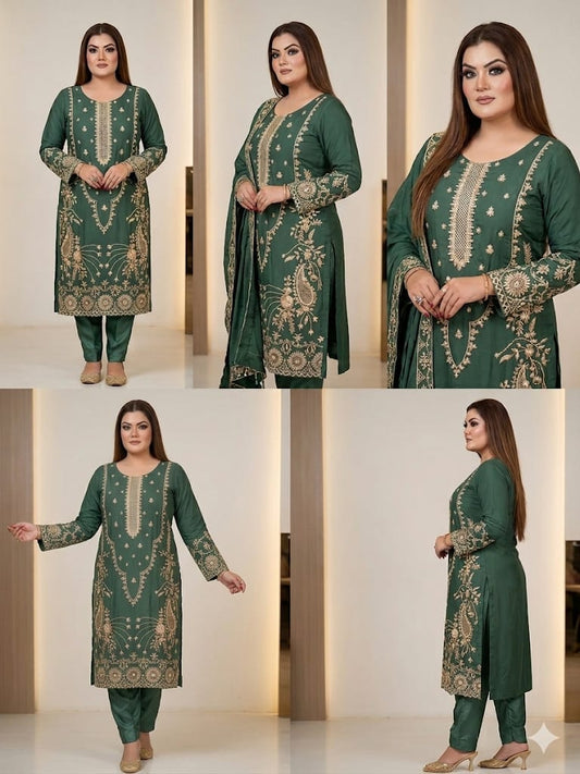 Pearl Zari Grace (Georgette Set )