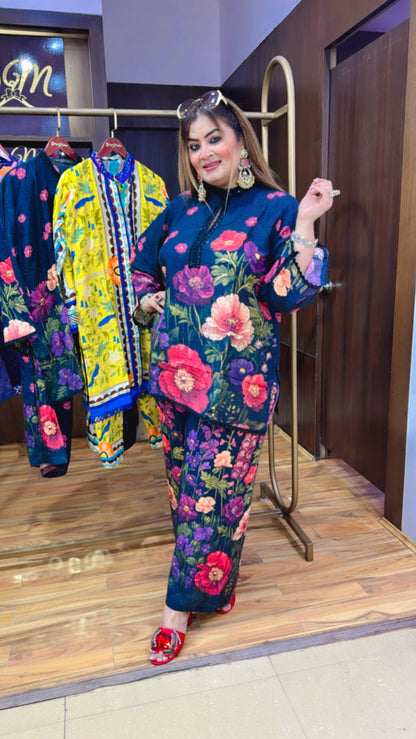 Floral print Cordset #1
