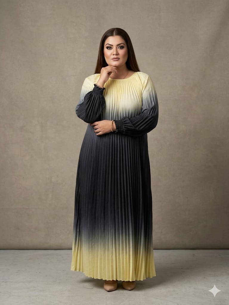 The Celestia Ombre Dress