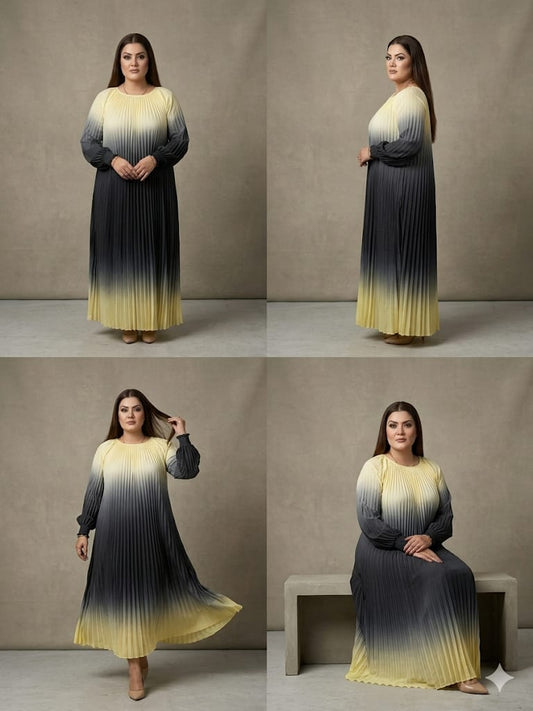 The Celestia Ombre Dress