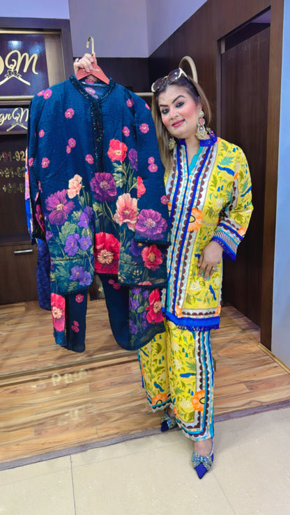 Floral print Cordset #1