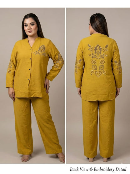 Vibrant Luxe Cord Set