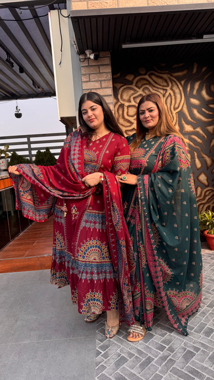 Sukriti Cotton Anarkali